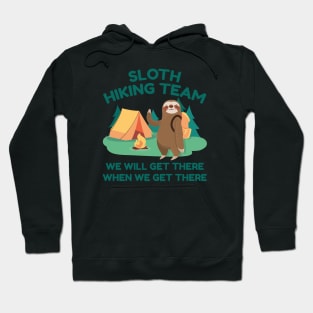 Sloth Hiking Team Hoodie